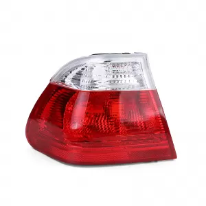 Tail light outer red white left suitable for 3 Series BMW E46 sedan 98-01