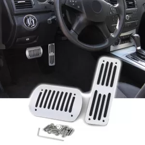 Automatic aluminum pedal set for Mercedes E-Class type W210 / W211 - ODKPM6012306