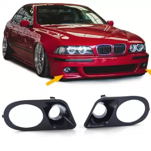 Fog light covers with air intake suitable for BMW E39 M5 bumper
