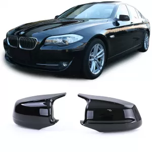 Replacement sport mirror caps gloss black fits for 5 Series BMW F10 F11 2010-2013