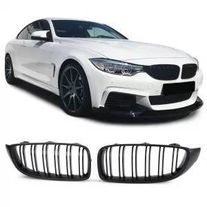Sport double slat kidney grille performance matte suitable for 4 Series BMW F32 F33 F36 - ODGB6012614