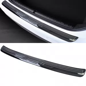 Stainless steel black bumper protector fits for 5 Series BMW G30 G31 - ODTPSB6012667