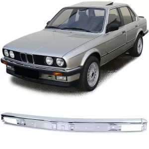 Front bumper chrome center section suitable for BMW 3 Series E30 82-87