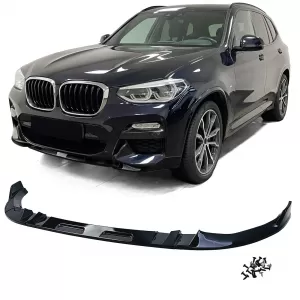 Front spoiler lip performance gloss black suitable for BMW X3 G01 2017-2021 - ODFBSB6012809