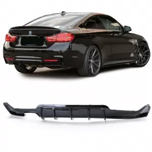 Performance gloss rear diffuser fits 4 Series BMW F32 F33 F36 425 428 430 - ODRBDB6013245