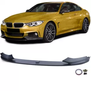 Front spoiler lip performance matt suitable for BMW 4 Series F32 F33 F36 from 13 - ODFBSB6013302
