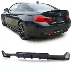 Performance carbon rear diffuser fits 4 Series BMW F32 F33 F36 425 428 430 - ODRBDB6013696
