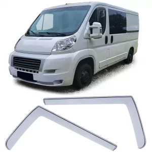 Wind deflector rain deflector wind protection clear for Fiat Ducato 3 250 from 06 - ODSMF6013814