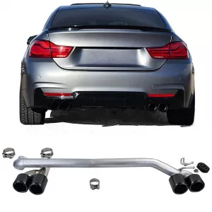 Exhaust tailpipe duplex 4-pipe look conversion fits BMW F32 F33 F36 425 428 430 - ODCESB6013865