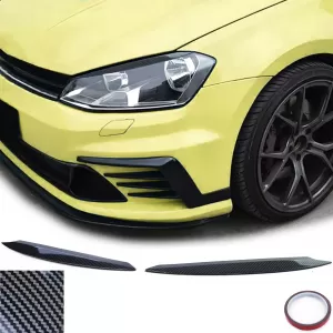 Headlight Eyebrows Evil Look Carbon Optic for VW Golf 7 5G 12-21 - ODLCV6014453