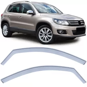 Wind deflector rain deflector wind protection black smoke for VW Tiguan 5N 07-15 - ODSMV6014659