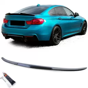 Sport rear spoiler lip black gloss fits for 4 Series BMW F36 Gran Coupe 13-21 - ODSB6014666
