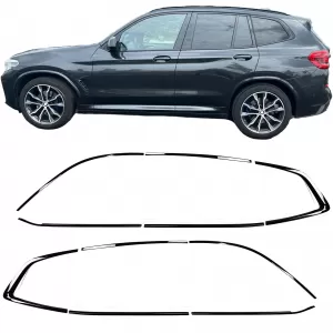 Shadow Line trim set gloss black suitable for BMW X3 G01 from 2017 - ODETB6015280