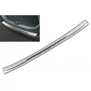 Avisa protector suitable for rear bumper of Toyota Rav4, Rav4 Hybrid after 2018, Suzuki Across after 2020, chrome - ABRBT6015612