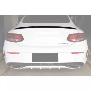 Type A Design spoiler suitable for trunk for Mercedes C-Class Coupe C205 after 2015, unpainted - ABSM6018616