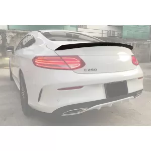 Spoiler suitable for trunk type C63 S for Mercedes C-Class C205 Coupe 2015, unpainted - ABSM6018630