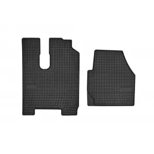 Specific rubber mats suitable for Frogum El Toro series for Mercedes Actros Automat after 2012, 2-piece set, black color - ABFMM6019085