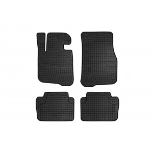 Specific rubber mats suitable for BMW 4 Series F33 convertible after 2013, 4-piece set, black color - ABFMB6019229