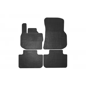 Specific rubber mats suitable for BMW X3 G01 after 2017, 4-piece set, black color - ABFMB6019298