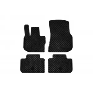 Rubber mats Gumarny Zubri suitable for BMW X3 G01, X4 G02 after 2018, iX3 G08 after 2020, 4-piece set, black color - ABFMB6024379