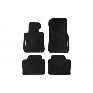 Textile floor mats from the Horizon series by Frogum suitable for BMW 3 series F30 sedan, F31 estate 2011-2018, set of 4 pieces, black - ABFMB6024756