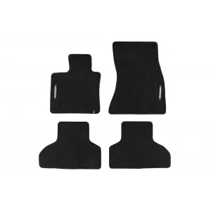 Textile floor mats from the Horizon series by Frogum suitable for BMW X5 F15, X6 F16 2013-2018, set of 4 pieces, black - ABFMB6024764