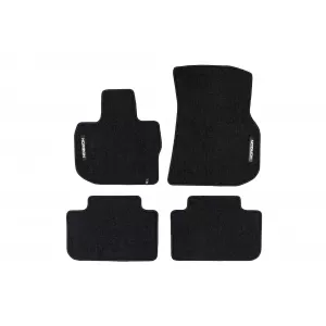 Textile floor mats from the Horizon series by Frogum suitable for BMW X3 G01 2017-2024, set of 4 pieces, black - ABFMB6024903