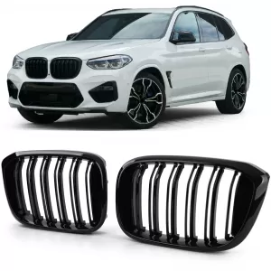 Sport double-slat glossy grille suitable for BMW X3 G01 X4 G02 17-21 - ODGB6027017
