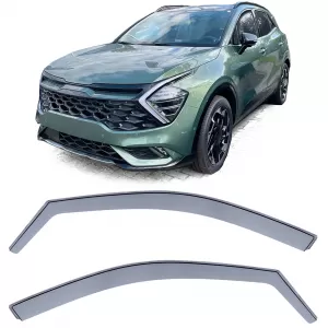 Wind deflector rain guard wind protection black smoke for Kia Sportage from 21 - ODSMK6027025