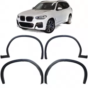 Fender flares wheel arch trims set 4-piece for BMW iX3 G08 from 2020