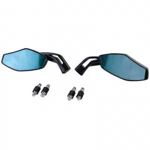 Universal Motorcycle Mirror Set LUCA in Black - ODSMH6027175