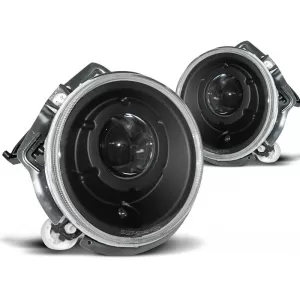 HEADLIGHTS BLACK fits MERCEDES W461 W463 G-KLASA 92-06 - TTHM6027653
