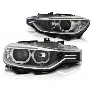 HEADLIGHTS ANGEL EYES LED BLACK fits BMW F30/F31 10.11 - 05.15 - TTHB6028441