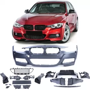 Sport front bumper complete with accessories suitable for 3 Series BMW F30 F31 11-19 - ODFBB6029922