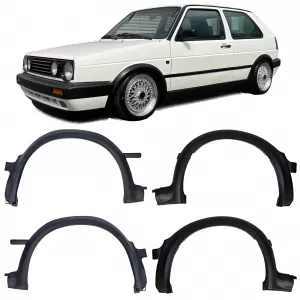 Wheel arches fender arch extensions GTI look for VW Golf 2 88-92 - ODFF-WTV6029936