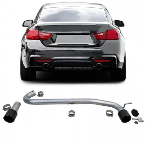 Exhaust tailpipe duplex 440 look conversion fits BMW F32 F33 F36 425 428 430 - ODEMTB6030243