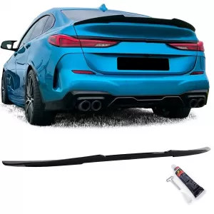 Rear spoiler ducktail black gloss suitable for 2 Series BMW F44 Gran Coupe from 2020