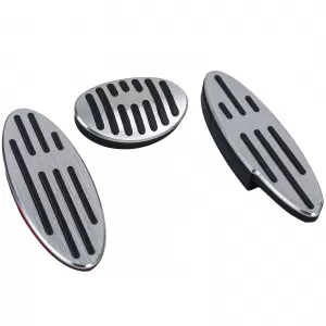 Aluminum Pedal Set + Footrest for Mini One Cooper R55 R56 R57 R58 R59 R60 Automatic - ODKPM6035144