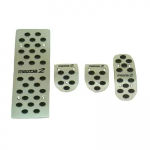 Pedal Aluminium With Footrest Suitable for Mazda 2 Set 4 Pcs - CGRKPM6035297