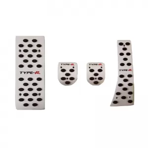 Aluminium Pedal With Footrest Type-R Suitable for Honda Civic 2006+ Non Automatic Set 4 Pcs - CGRKPH6035299