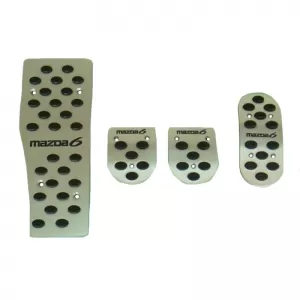 Pedal Aluminium With Footrest Suitable for Mazda 6 Non Automatic Set 4 Pcs - CGRKPM6035300