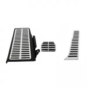 Pedal Aluminium With Footrest Suitable for VW Passat B6 05-10 / Passat B7 10-14 / Passat CC Automatic Set 3 Pcs KPVW02 - CGRKPV6035301