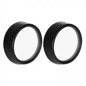 Exterior Additional Driving Mirrors Blind Spot Universal Black 5cm 2Pcs - CGRSMAR6035857