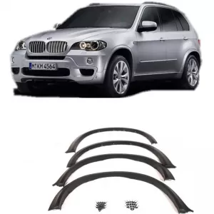Fender Flares suitable for BMW X5 E70 07-14 M Look 4 pc