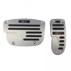 Pedal Aluminium Universal Type-R Silver Automatic 2 Pcs TR-2410 - CGRKPAR6036658