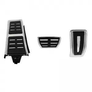 Pedal Aluminium With Footrest Suitable for Audi A4 B8 08-15 / A5 08-16 / Q5 08-16 / A6 11-15 / A7 / Porsche Macan Automatic Set 3 Pcs - CGRKPA6036735