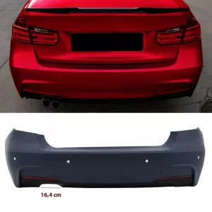 Rear Bumper suitable for BMW 3 F30 11-19 M-Tech Look with PDC - CGRRBB6037773