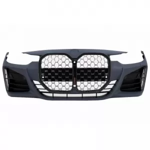 Front Bumper suitable for BMW 3 F30/F31 11-19 G20 / G80 M Look Black/ Chrome - CGRFBB6040026