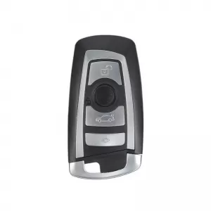 Remote Key Shell Case suitable for BMW Series 1 F20 F21 / 3 F30 F31 / 4 F32 F33 F36 / 5 F10 F11 / 6 F06 F12 F13 / 7 F01 F02 F03 F04 / X3 F25 / X4 F26 1 Pc - CGRKCB6040344