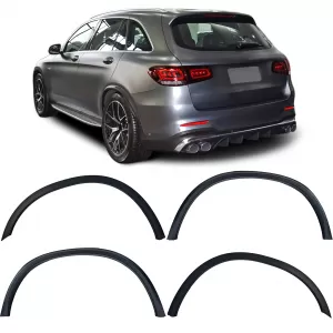 Fender wheel arch trim set front + rear for Mercedes GLC X253 C253 + GLC43 - ODFF-WTM6042813